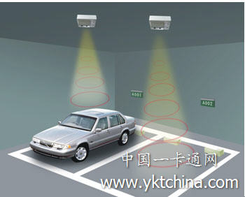 區(qū)位車位引導系統(tǒng)結(jié)構(gòu)示意圖 